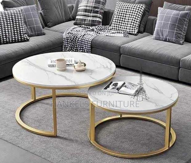 Marble Round Coffee Table (2)