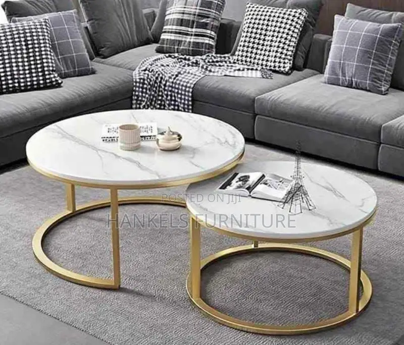 Marble Round Coffee Table (2)