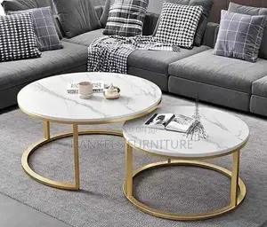 Marble Round Coffee Table (2)