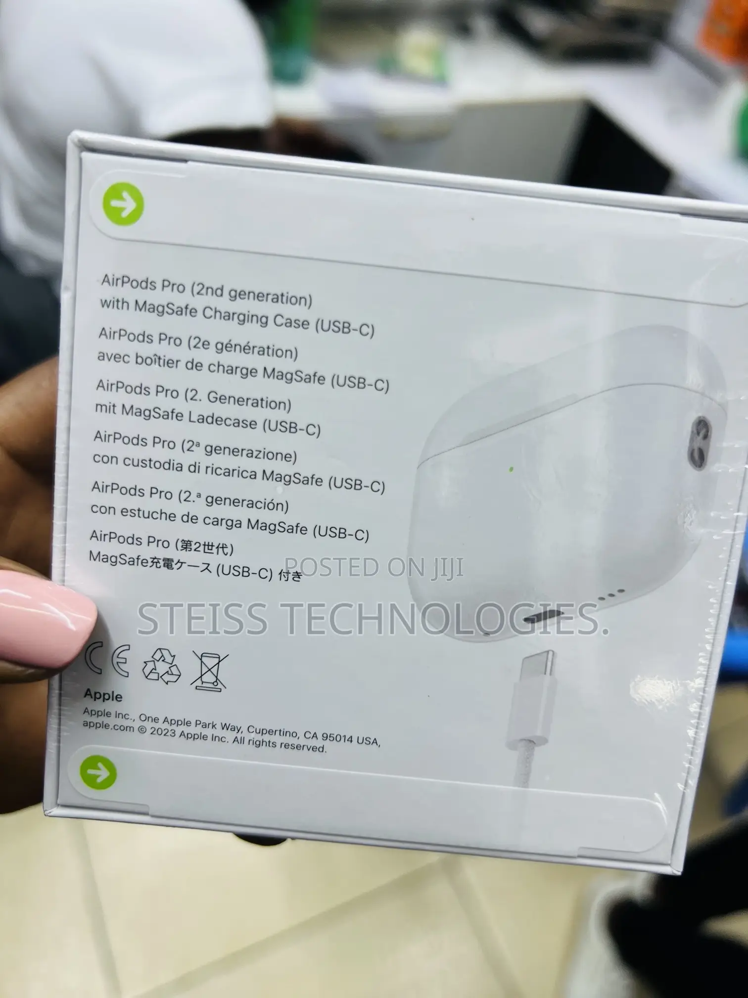 Airpods Pro Type C 2nd Gen .