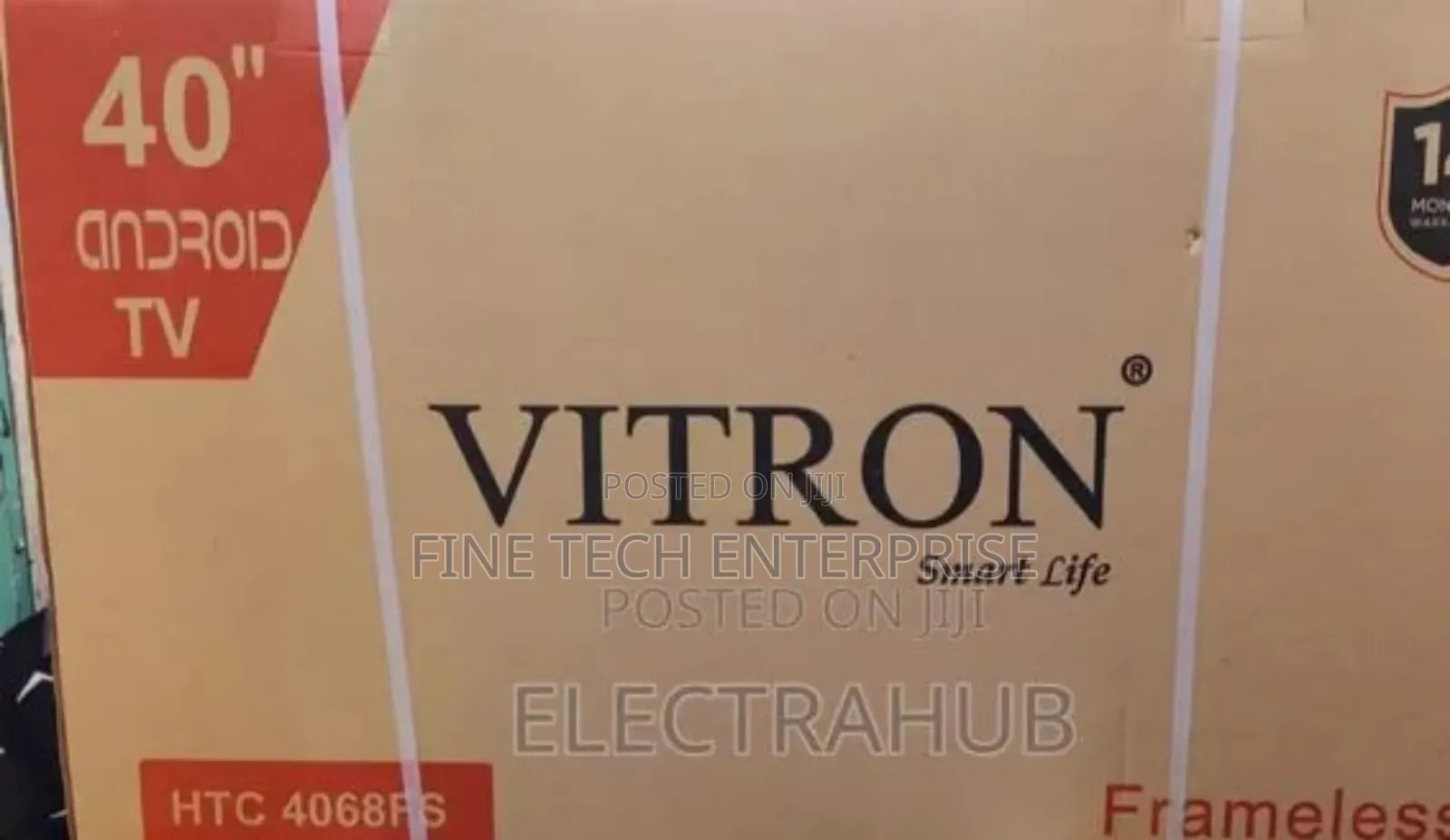 Vitron 40" Smart Android Frameless Bt