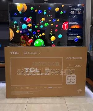 TCL 55" C6k Premium Qd-Miniled Tv Uhd Google Tv Latest Model