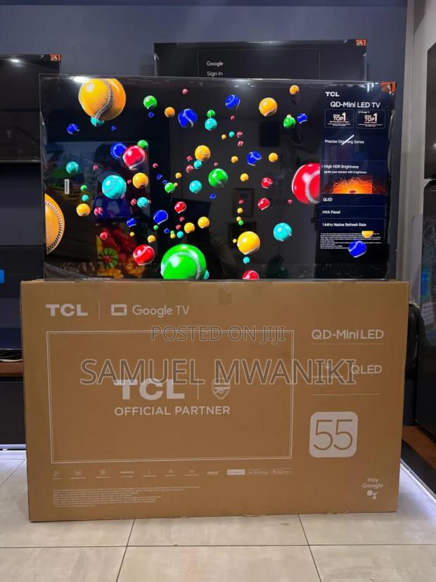 TCL 55" C6k Premium Qd-Miniled Tv Uhd Google Tv Latest Model - thumbnail 2
