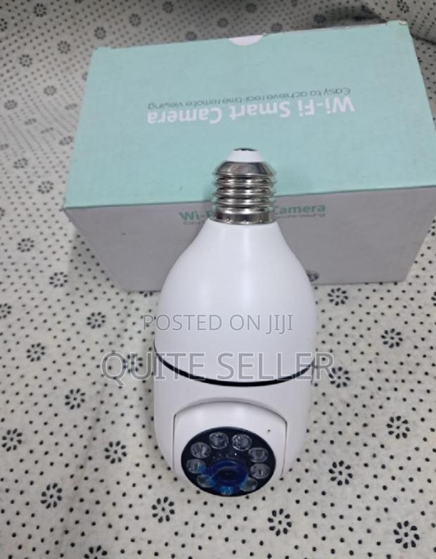 V380 Wifi Smart Net Bulb PTZ Camera Human Motion Detection and Alarm