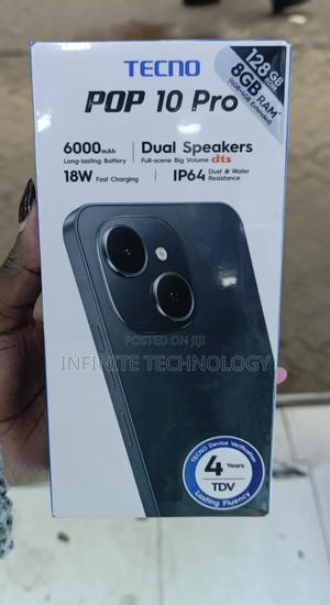 New Tecno Pop 1 Pro 16 GB Black - main view