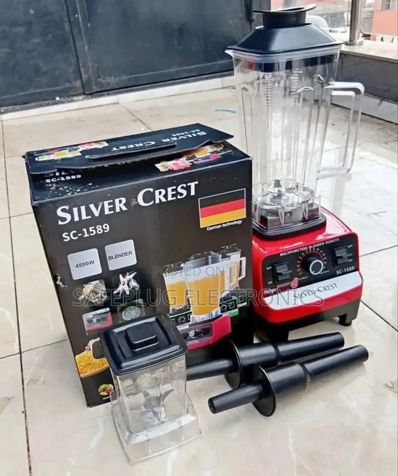 Model: Sc-1589 Silvercrest Commercial Electric Blender - 2 In1