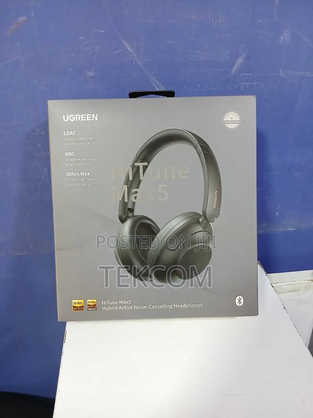 Ugreen Hitune Max5 Hybrid Active Nc Headphones – Black – Hp202