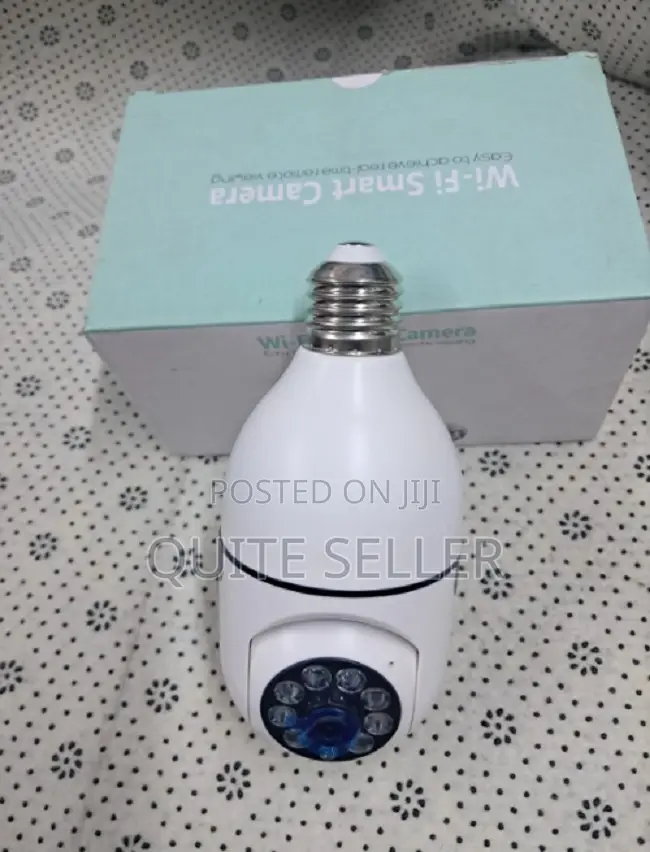 Icsee Bulb Camera -- With Humanoid Recognition Ai Alarm Wifi