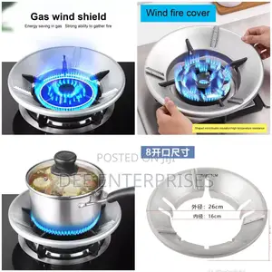 Gas Wind Shield/ Energy Saving Cover