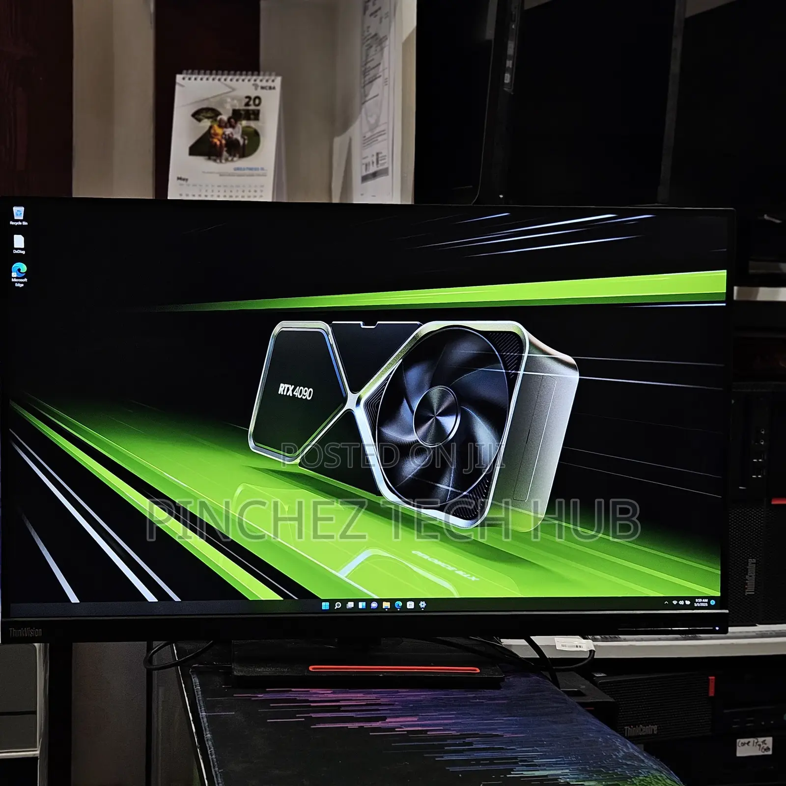 Lenovo Think Vision 32inch Monitor Model:P32p-20 Size: 32inch