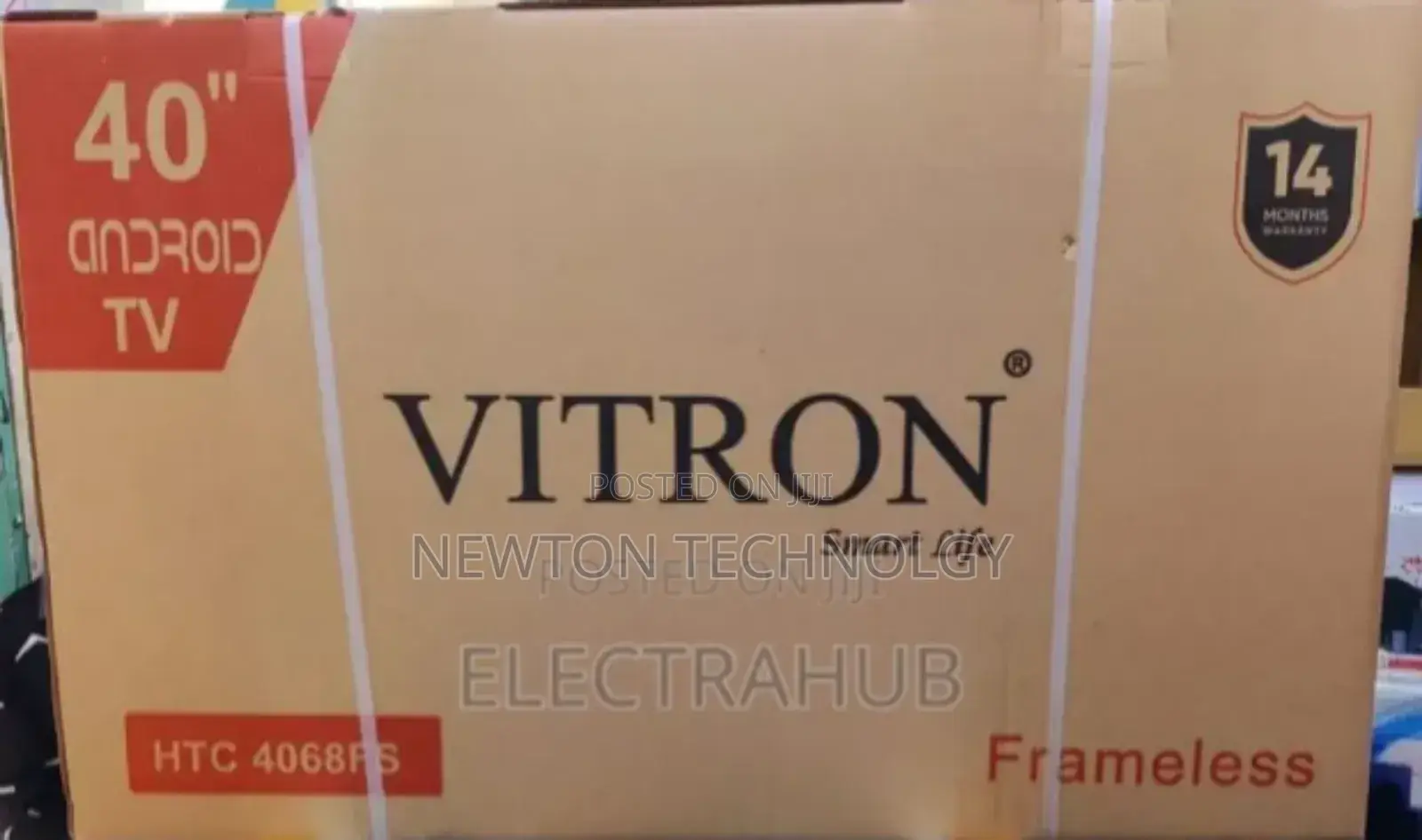 Vitron 40 Inches Smart Tv Frameless