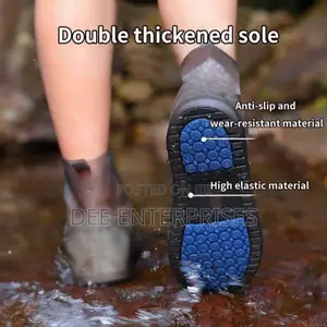 Waterproof Shoe Covers. Reusable Silicone Rain Shoe Covers
