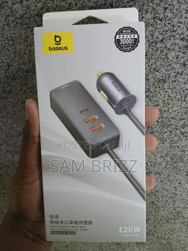 Baseus 120w Car Charger