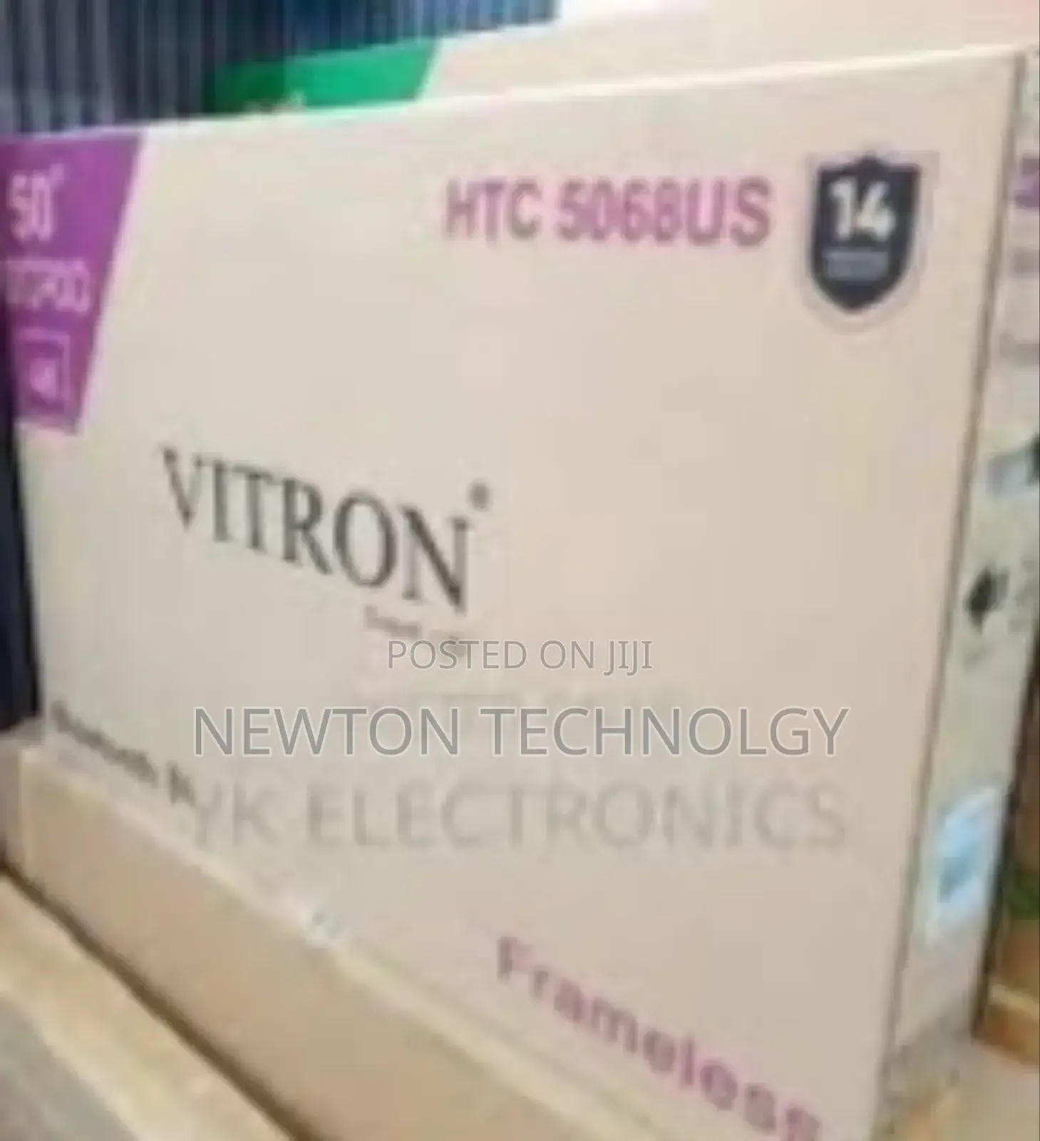 Vitron 50 Inches Smart Tv Frameless