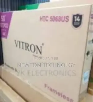 Vitron 50 Inches Smart Tv Frameless