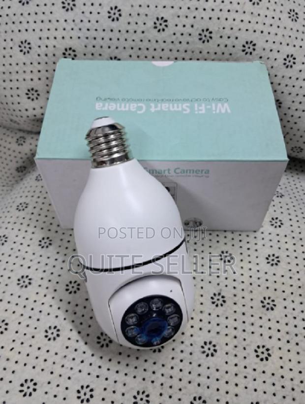 Smart Bulb Wifi Camera Wireless PTZ Ip Icsee Home Security Camera
