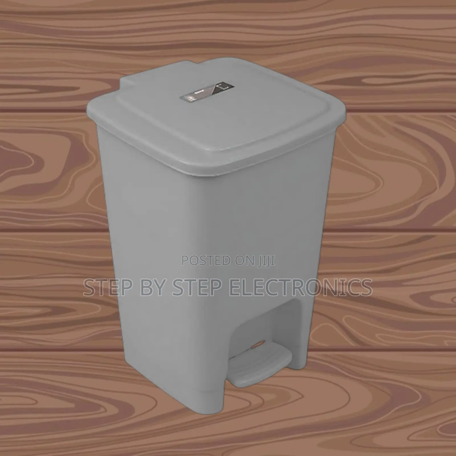 30l Litres Capacity Hard Plastic Step Pedal Waste Bin Trash Can