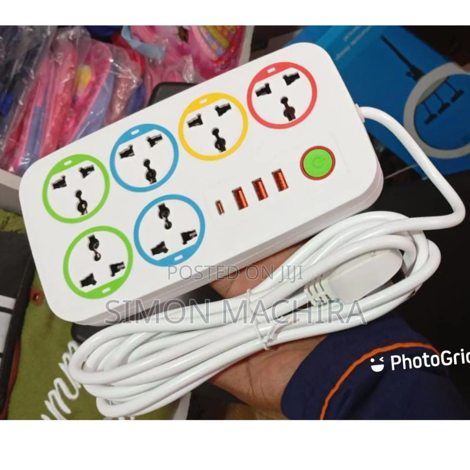 Extension With Usb Charging Ports