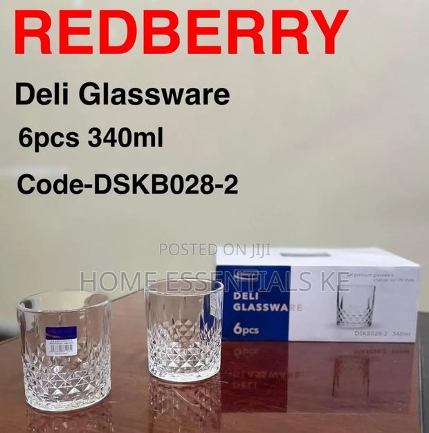 Short Heavy Duty
Whiskey/Juice Glasses 6pc