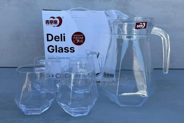 5pc Jug + Glass Set - main view