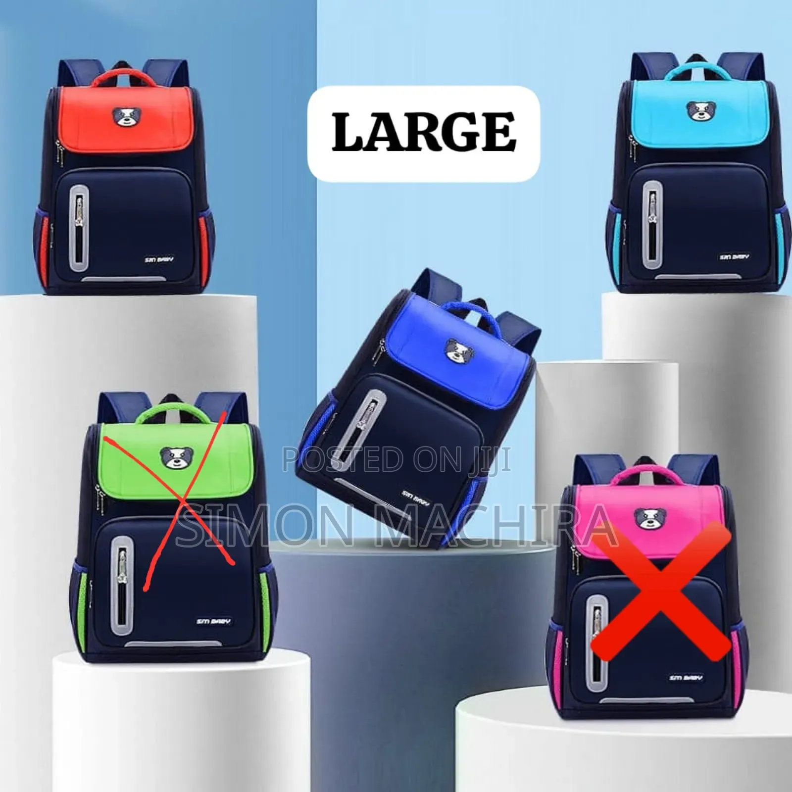 Large Sm Baby School Bag Grade 2 to 8