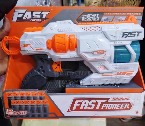 12 Darts Manual Toy Gun - main view