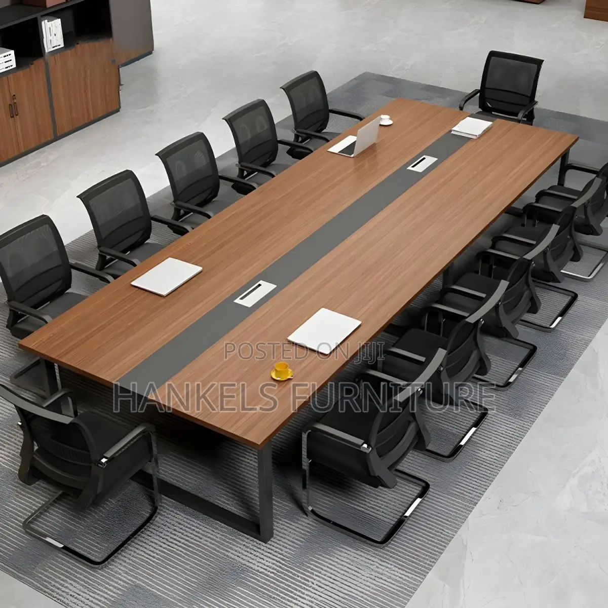 2.4m by 1.2m Modern Office Boardroom Table