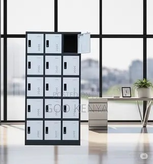 Office Cabinet ; 15-Locker Office Filing Cabinet