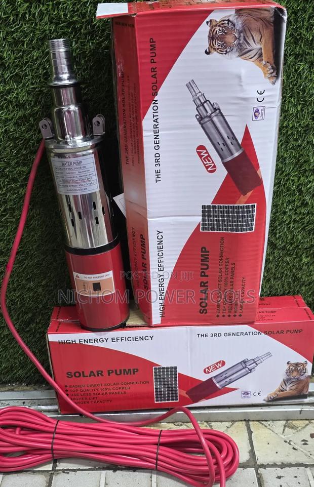 Dc Solar Submersible Water Pump 50mtrs Max Head - main view