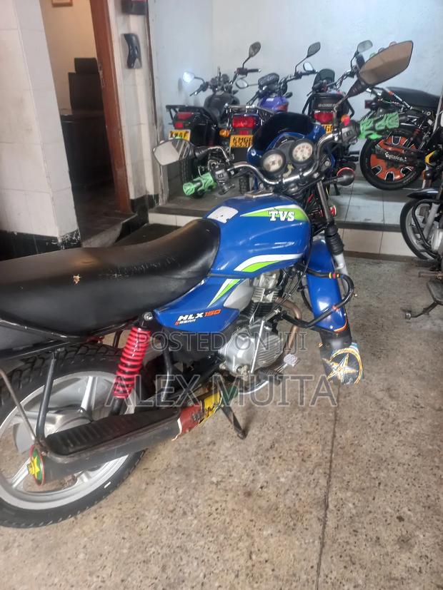 TVS HLX Plus ES 2024 Blue - thumbnail 10