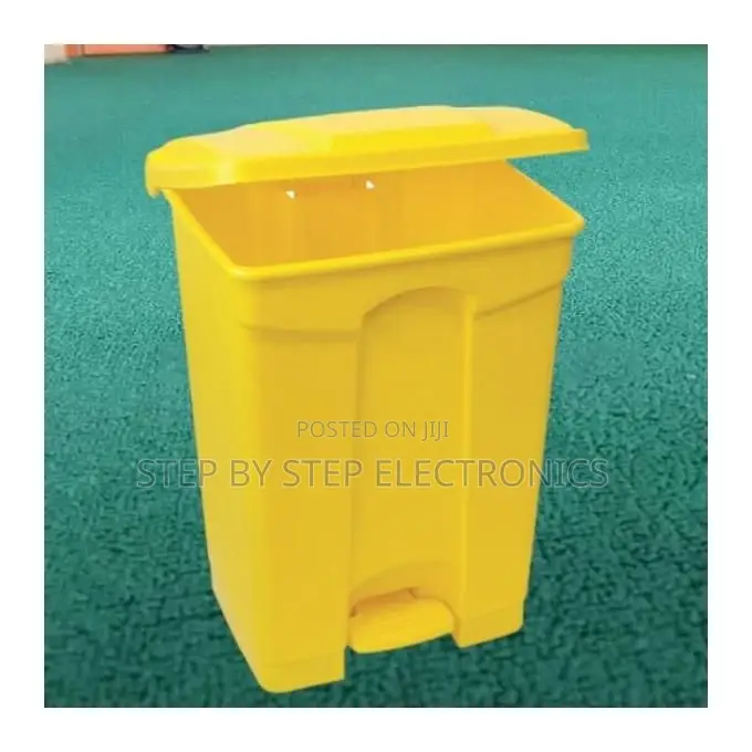 Multi-Use Design 30l Hard Plastic Step Pedal Waste Bin Trash Can