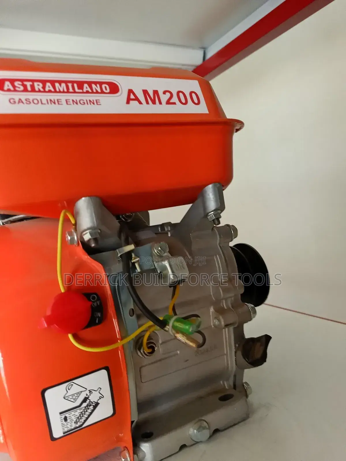 Astramilano 7.5hp Petrol Engine With Pulley