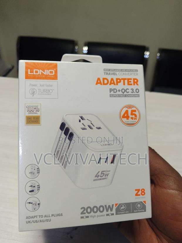Ldnio All in One Travel Adapter (2usb-C)