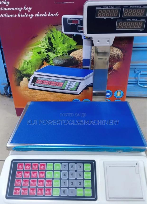50kg Printing Scale / Digital Weighing Scale - main view