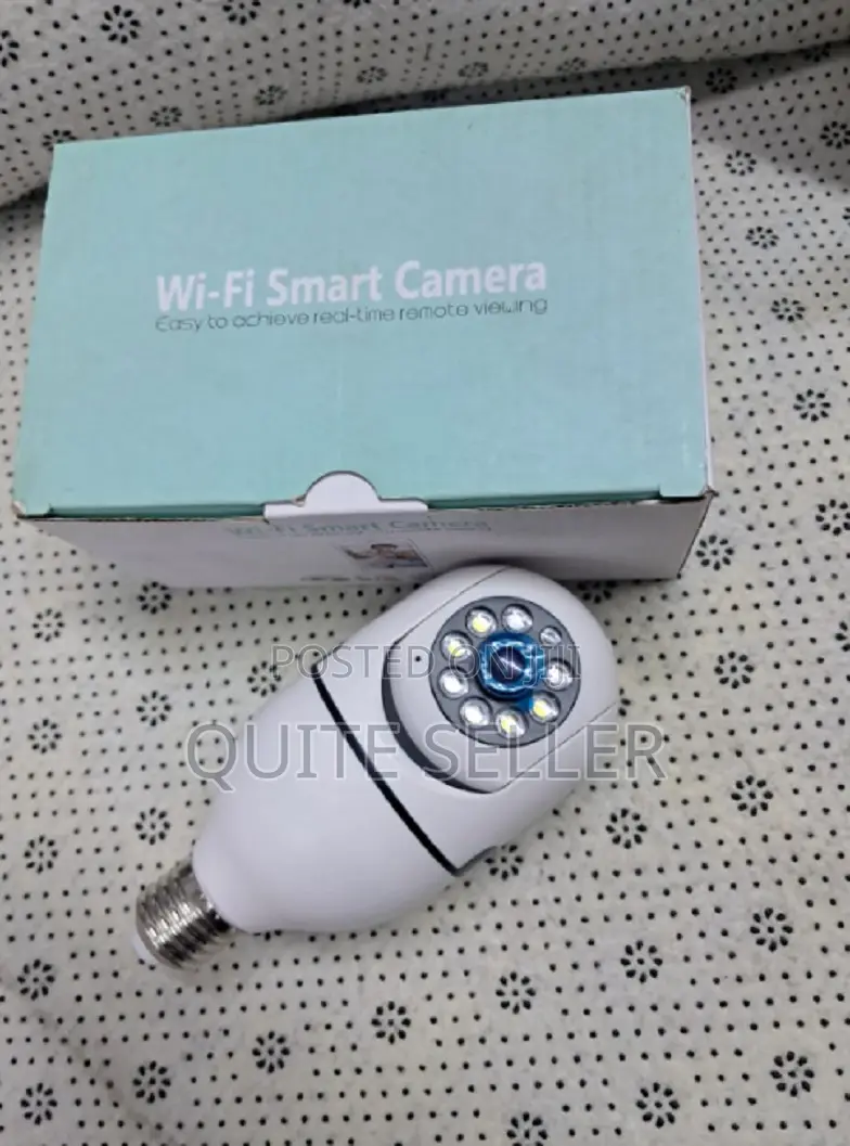 CCTV Bulb Camera Wifi Bulb Camera 360 Degree No Installation Required
