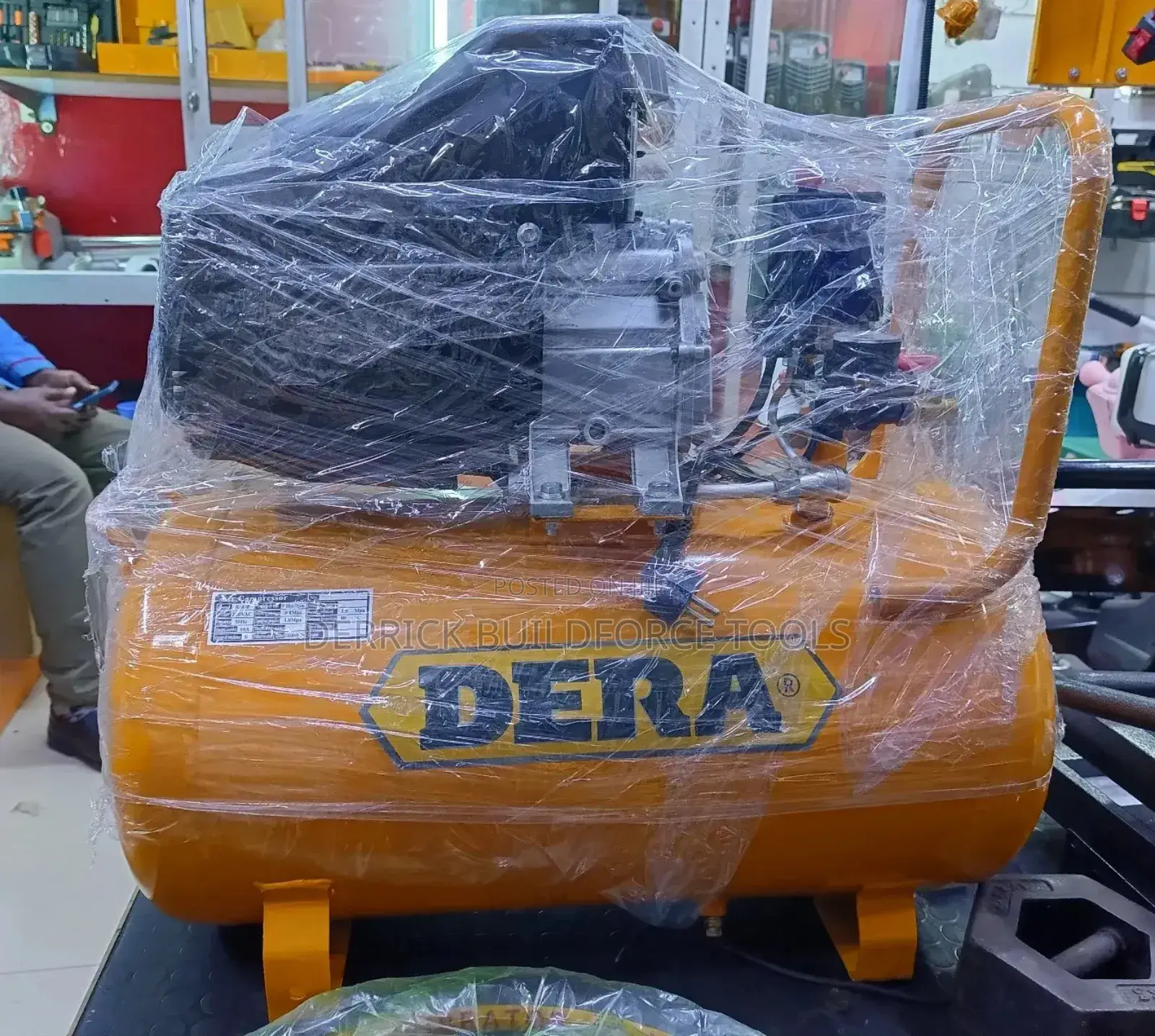 Dera 5.0hp Air Compressor 50l