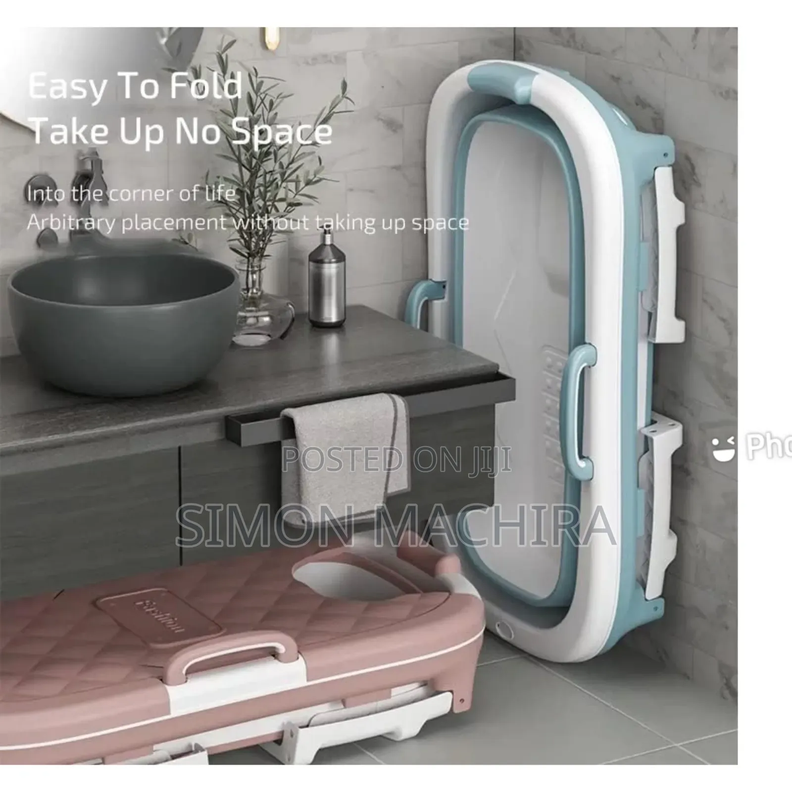 Large Family Size/ Adult Foldable Bathtub
