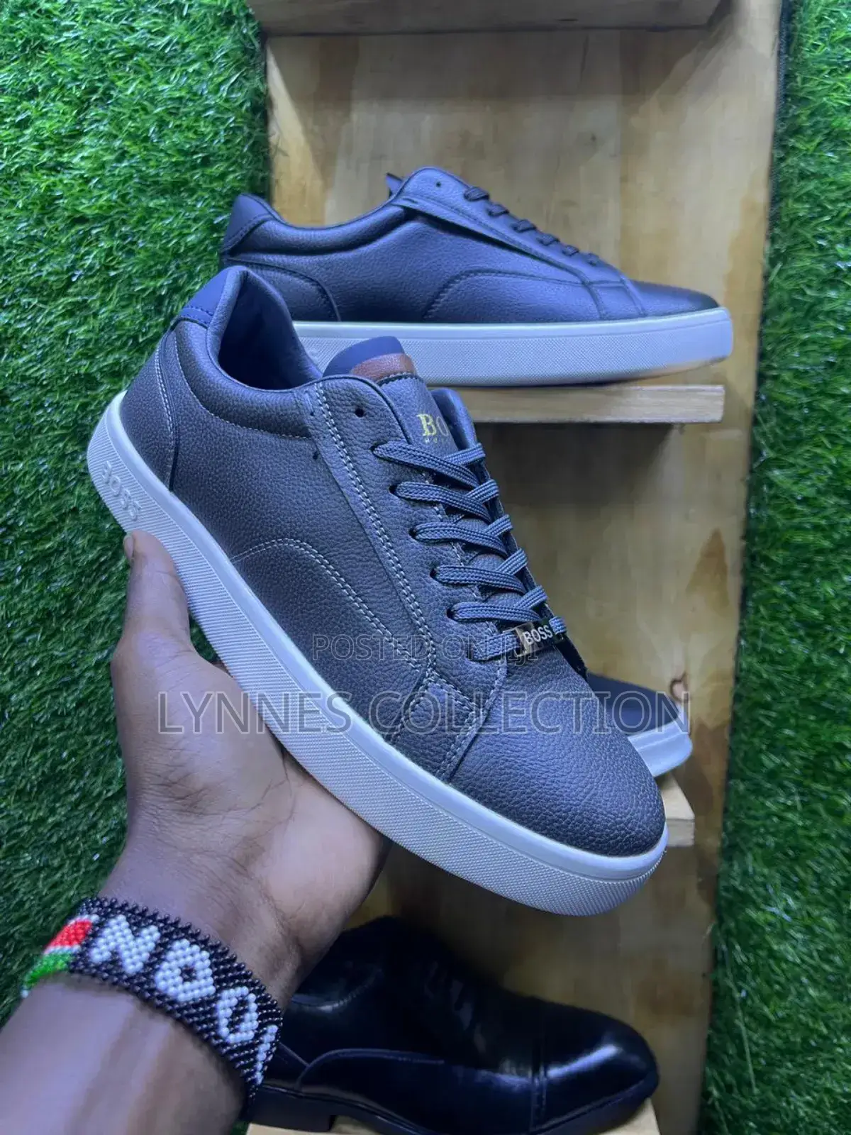 Hugo Boss Premium Leather Casual Shoes ,Hugo Boss Sizes 38- 45