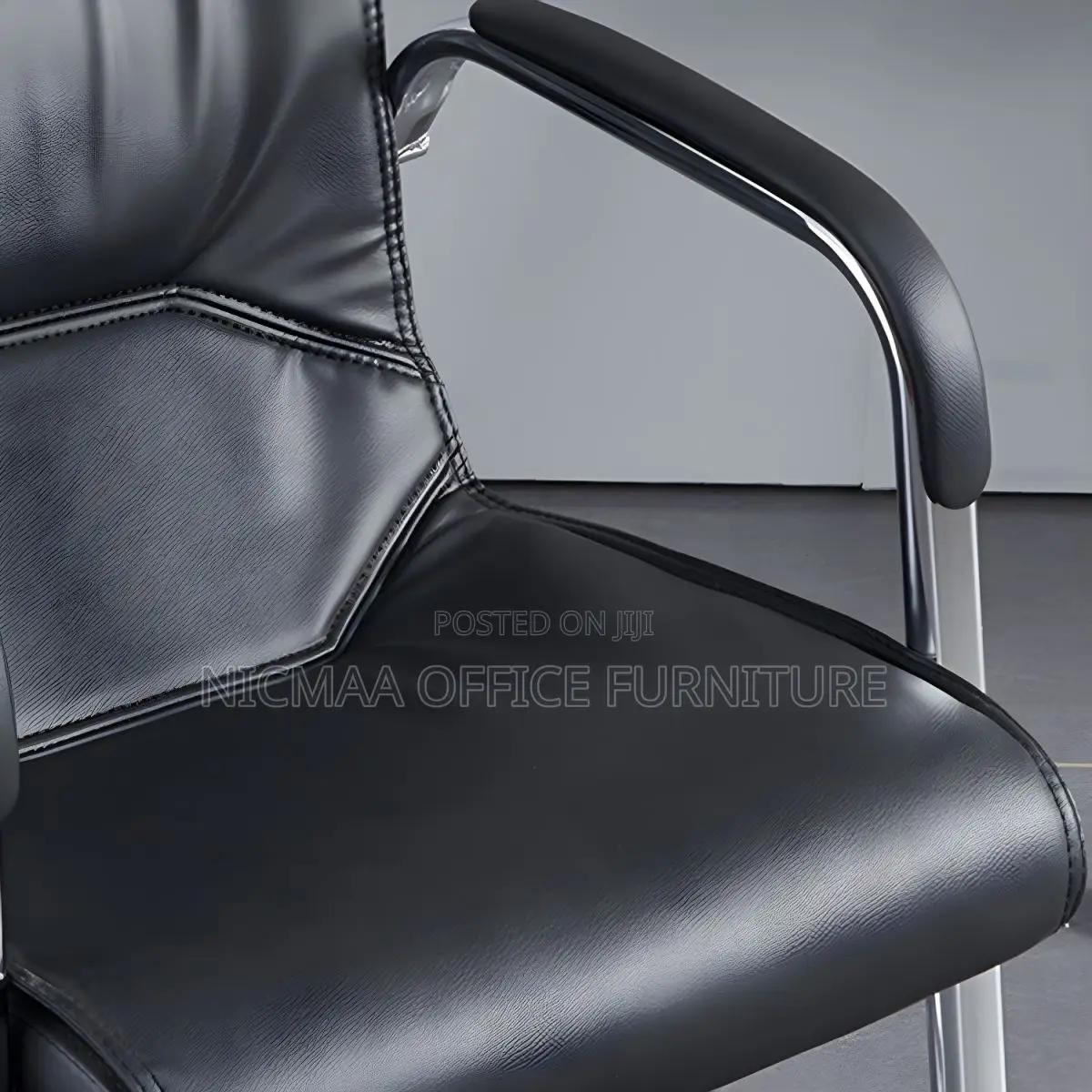 Executive Leather Waiting/Visitor Seat