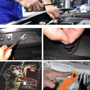 120 Pcs, Car Body Clips Plus Removal Tools, Auto Trim Fasteners