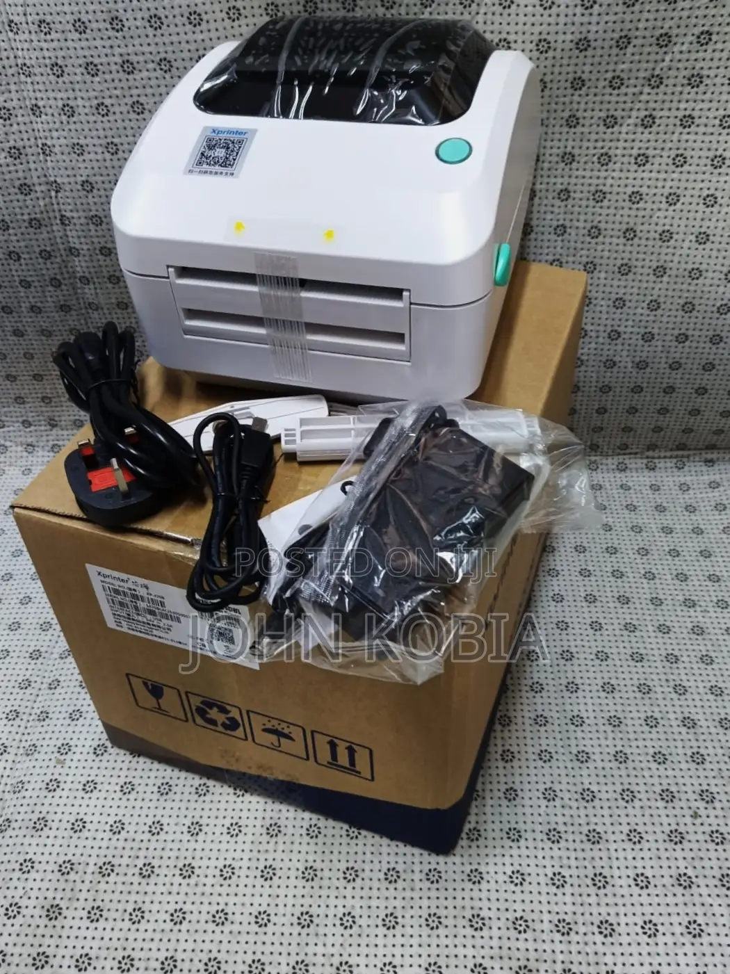 Xb-470 Barcode Label Printer – Compact Thermal Label Printer