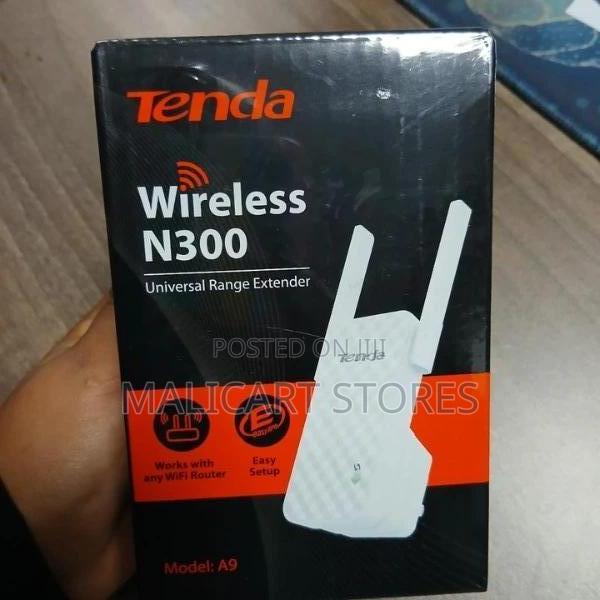 Tenda A9 Wireless N300 Universal Range Extender (300mbps)