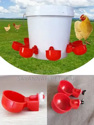 Automatic Chicken Poultry Drinkers With Stainless Spring Auto Switch