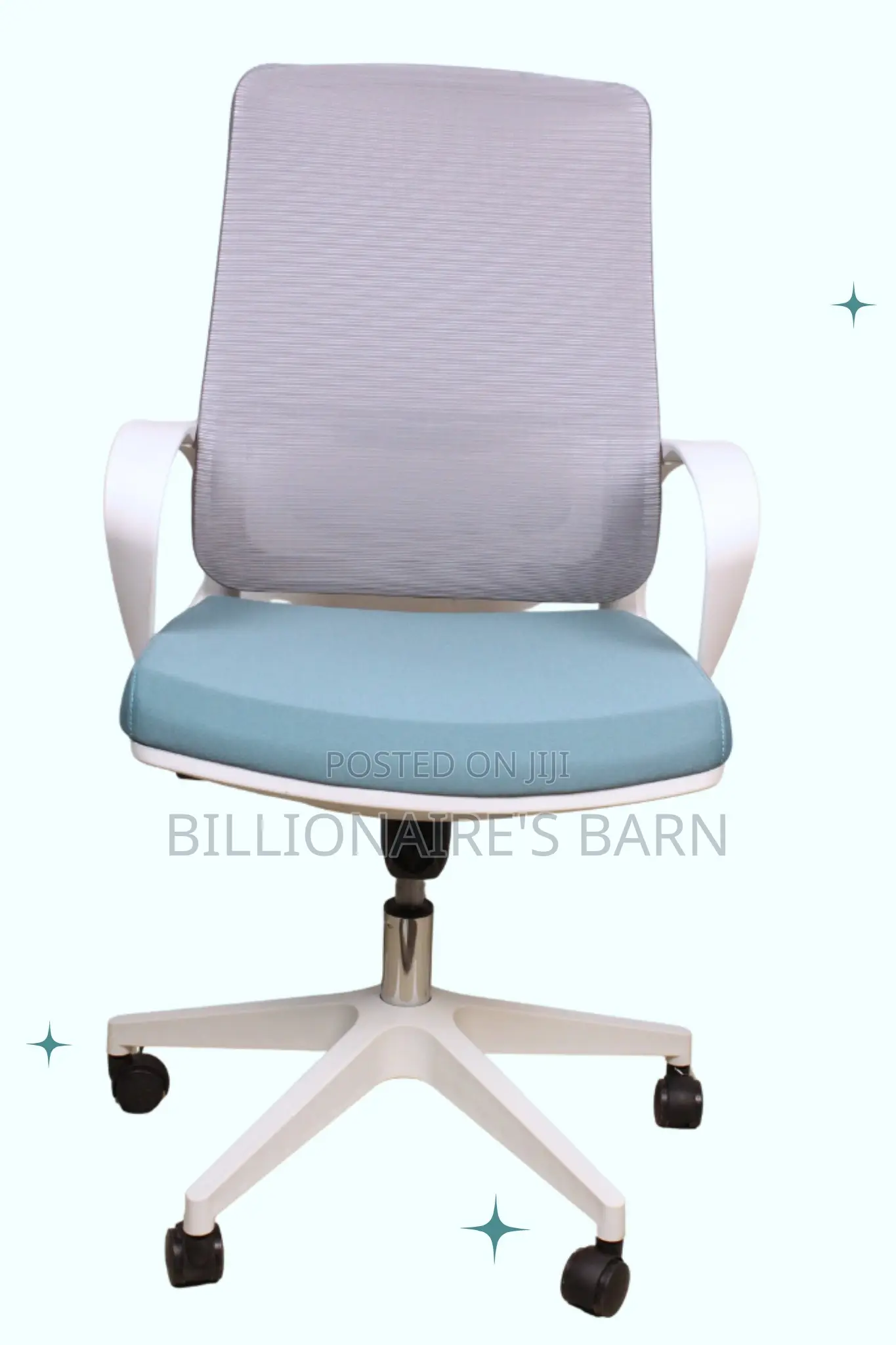 Office Chair. Boardroom Mesh Chair With Armrest