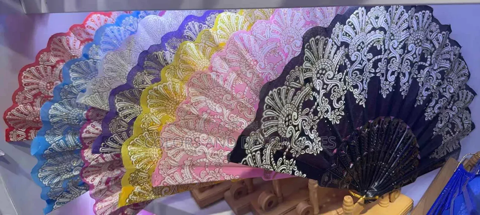Paper Fans for Wedding Occasions