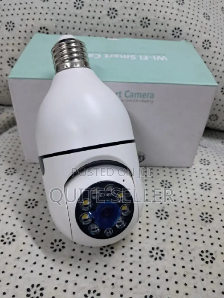 Smart Single Lens Bulb PTZ Wifi Hd Camera Bulb Colour Night Vision