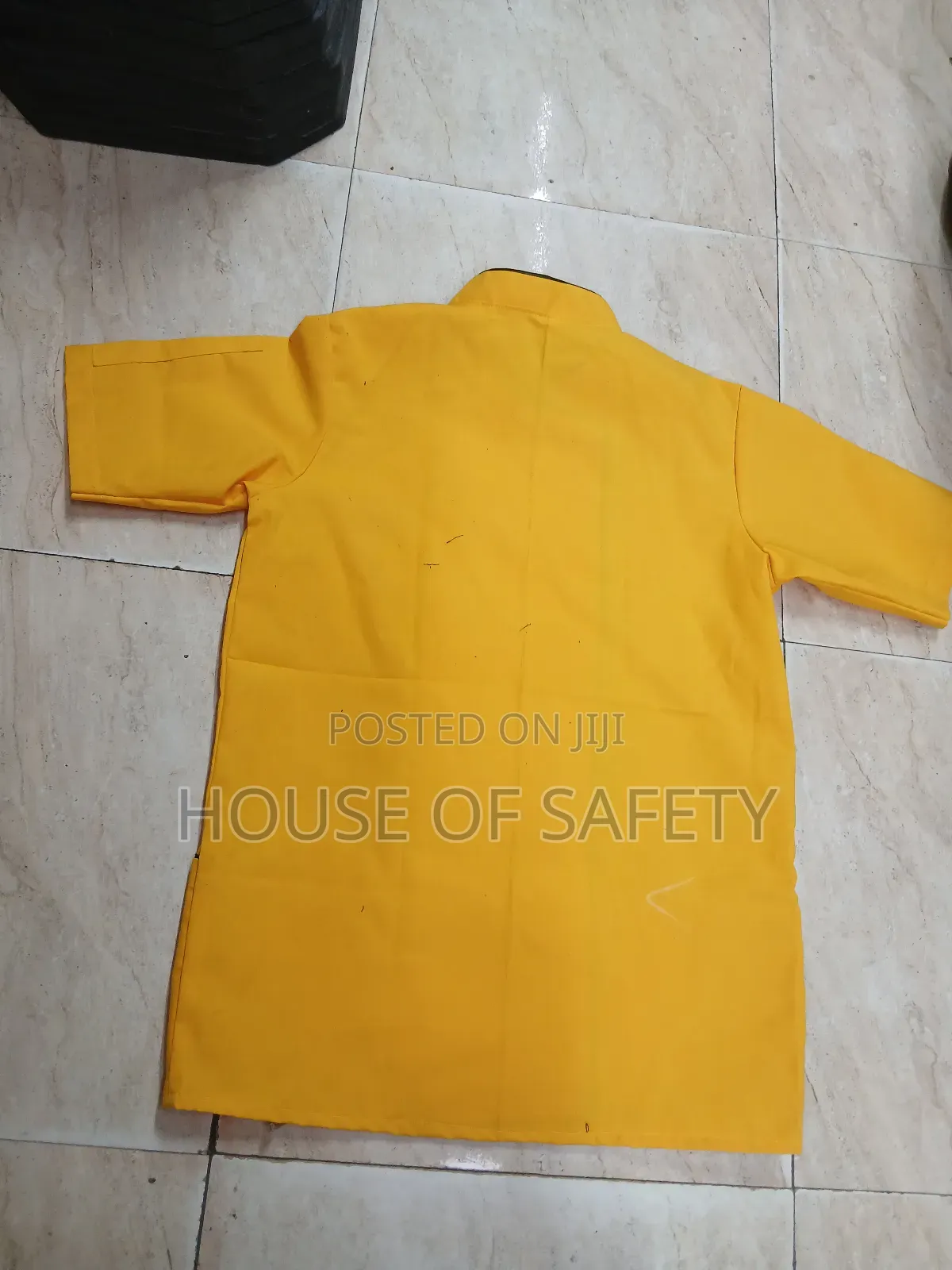 Black Piping and Yellow Chef Jackets
