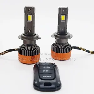 Tricolour 3 Colour H11 H4 Led Bulbs for Headlight Foglights