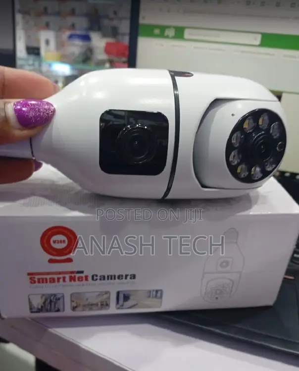 PTZ 360° 1080p Wifi CCTV Bulb Dual Camera