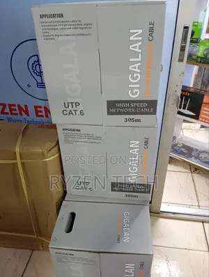 Gigalan Cat 6 Indoor Ethernet Cable